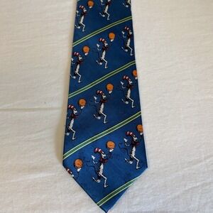 Vintage 1994 Dancing Cat In The Hat 100% Silk Mens Tie Dr Seuss Cartoon